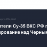 Истребители Су-35 ВКС РФ провели патрулирование над Черным морем