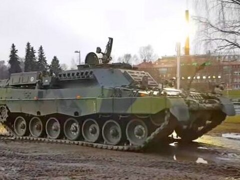 По-настоящему уникальную версию Leopard 2 поразил расчет Вани Иванова