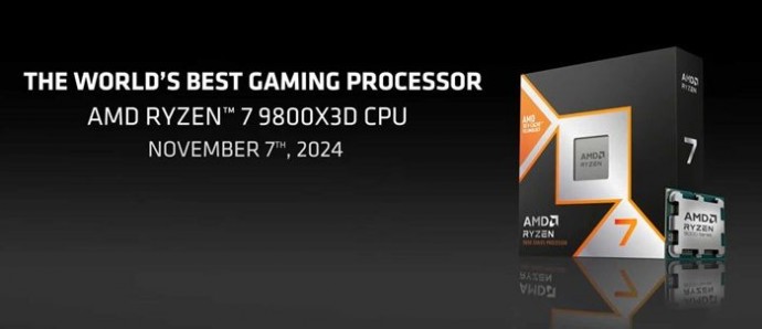 AMD представила Ryzen 7 9800X3D — самый мощный игровой процессор за $479