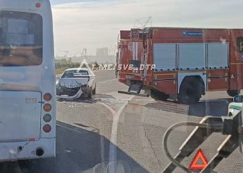 Соцсети: пожарный автомобиль попал в жесткое ДТП в Приамурье