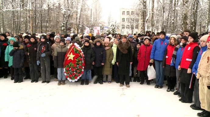 Старая Русса отметила 81-летие освобождения от немецко-фашистских захватчиков