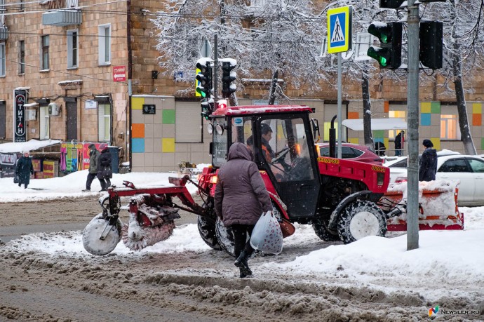 В Кирове перенесли зимнюю уборку улиц