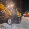 В Благовещенске от снежного наката очищали Шимановского, Кузнечную и Шевченко