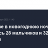 В Москве в новогоднюю ночь родились 28 мальчиков и 32 девочки