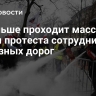 В Польше проходит массовая акция протеста сотрудников железных дорог