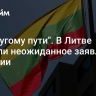 "По другому пути". В Литве сделали неожиданное заявление о России