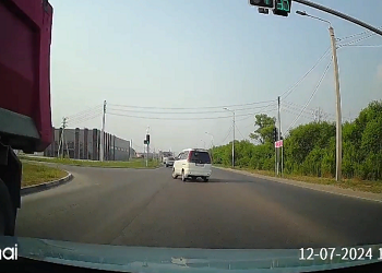 В Приамурье водителя наказали за нарушение ПДД, попавшее на видео