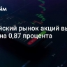 Российский рынок акций вырос в среду на 0,87 процента