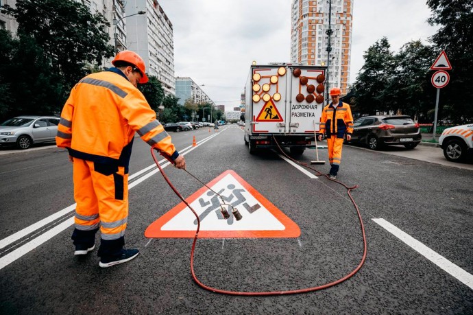 На дорогах Москвы появится около 10 тысяч знаков «Осторожно, дети»