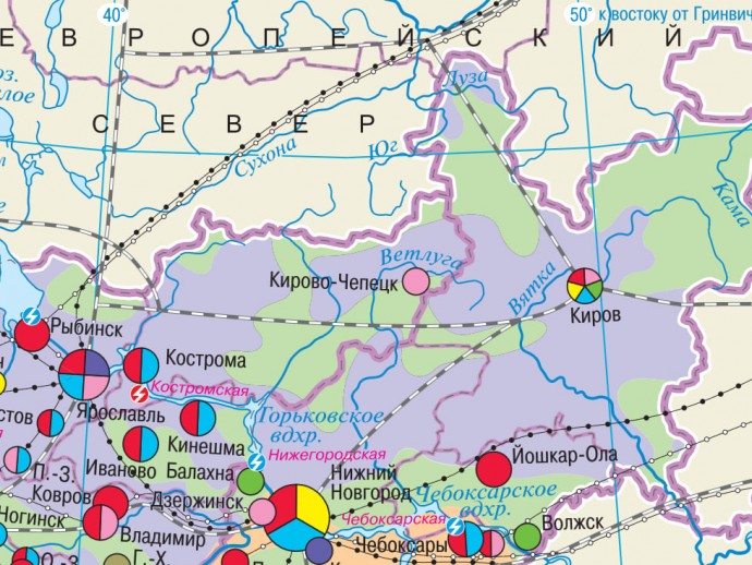 В учебнике географии Кирово-Чепецк оказался в Костромской области