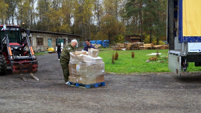 Ярославцы отправили новую партию гуманитарной помощи в Курскую область