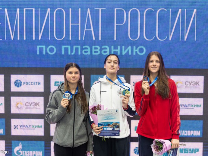 Белгородка Мария Осетрова стала чемпионкой России по плаванию