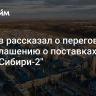 Песков рассказал о переговорах по соглашению о поставках по "Силе Сибири-2"