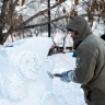 Ледяной дом и новогодний кот появились в центре Благовещенска