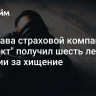 Экс-глава страховой компании "Респект" получил шесть лет колонии за хищение