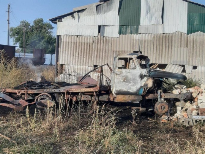 В Краснояружском районе беспилотник атаковал сельскохозяйственное предприятие