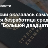 Россия стала страной с самой низкой безработицей среди "Большой двадцатки"