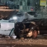 «Страшная авария»: амурчане сообщают о ДТП с погрузчиком и легковушкой