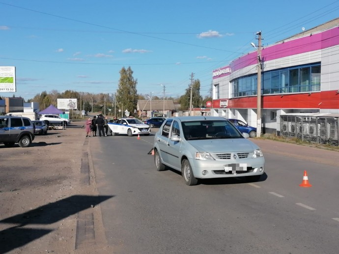 Младшеклассника сбили у дороги в Костромской области