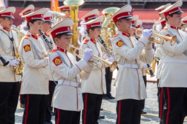 Завершился VIII Фестиваль детских духовых оркестров «Спасская башня детям»