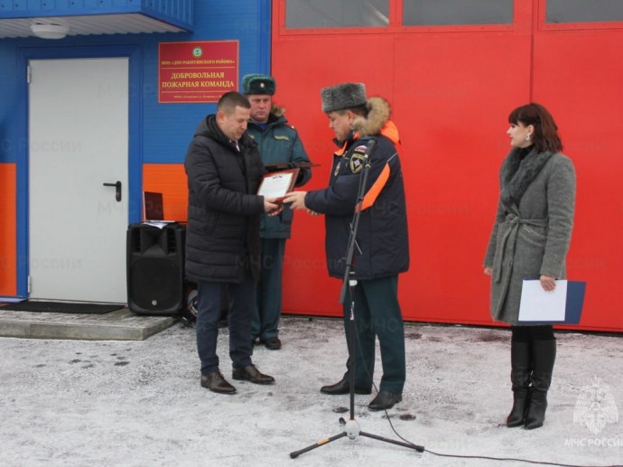 В селе Солдатском Ракитянского района создали добровольную пожарную команду