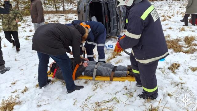 Три человека пострадали в столкновении двух машин в Башкирии