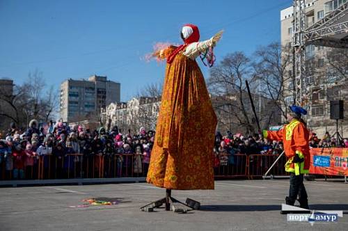 Масленицу в Благовещенске встретят народными гуляниями