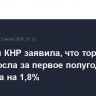 Таможня КНР заявила, что торговля с РФ выросла за первое полугодие 2024 года на 1,8%