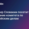 Премьер Словакии посетит заседание комитета по европейским делам