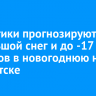 Синоптики прогнозируют небольшой снег и до -17 градусов в новогоднюю ночь в Иркутске