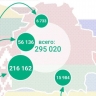 Количество украинцев, прибывающих в Белоруссию, продолжает расти