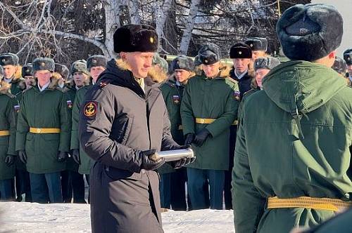 Курсанты ДВОКУ заложили «Капсулу времени» в Благовещенске