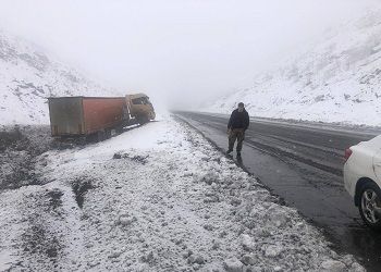 Большегруз слетел с федеральной трассы на севере Приамурья