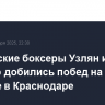 Российские боксеры Узлян и Файфер добились побед на турнире в Краснодаре