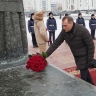 В Саранске состоялась церемония возложения цветов к памятнику воинам, погибшим в годы Великой Отечественной войны