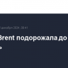 Нефть Brent подорожала до $72,2 за баррель