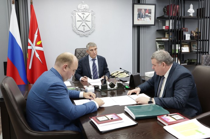 Дмитрий Миляев дал указания по развитию города Тулы