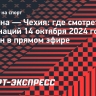 Украина — Чехия: где смотреть матч Лиги наций 14 октября 2024 года онлайн в прямом эфире