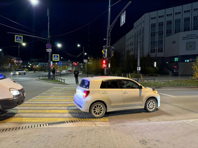 На прошлой неделе в Якутске в ДТП пострадали трое несовершеннолетних