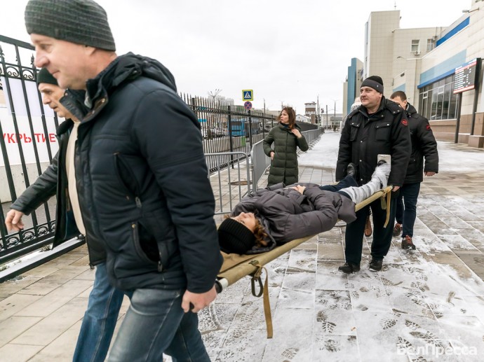 На ж/д вокзале Белгорода провели командно-штабную тренировку на случай обстрела