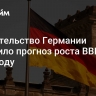 Правительство Германии понизило прогноз роста ВВП в 2025 году