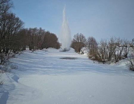 В Башкирии начали взрывать лед на реках