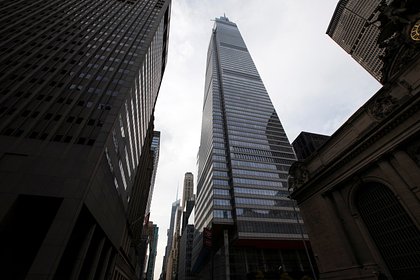 В Нью-Йорке загорелся небоскреб около мемориала 11 сентября