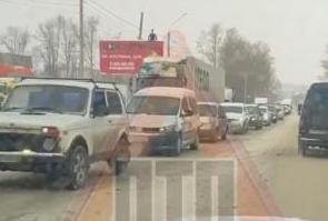 Дорожникам привет! Пенза и Бессоновка встали в жутких пробках