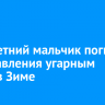 Семилетний мальчик погиб от отравления угарным газом в Зиме