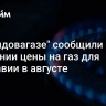 В "Молдовагазе" сообщили о снижении цены на газ для Молдавии в августе