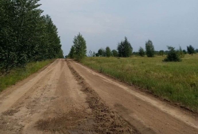 На районных дорогах Бурятии восстанавливают покрытие