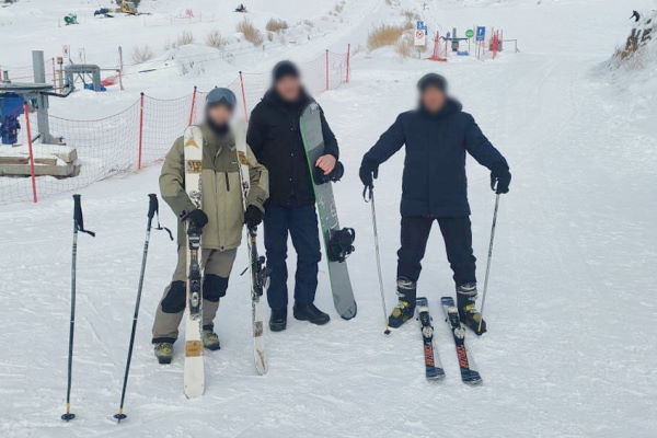 В Улан-Удэ осуждённые покатались на лыжах