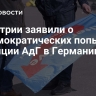 В Австрии заявили о недемократических попытках изоляции АдГ в Германии