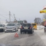 В ДТП с пятью машинами в Благовещенске пострадали два человека